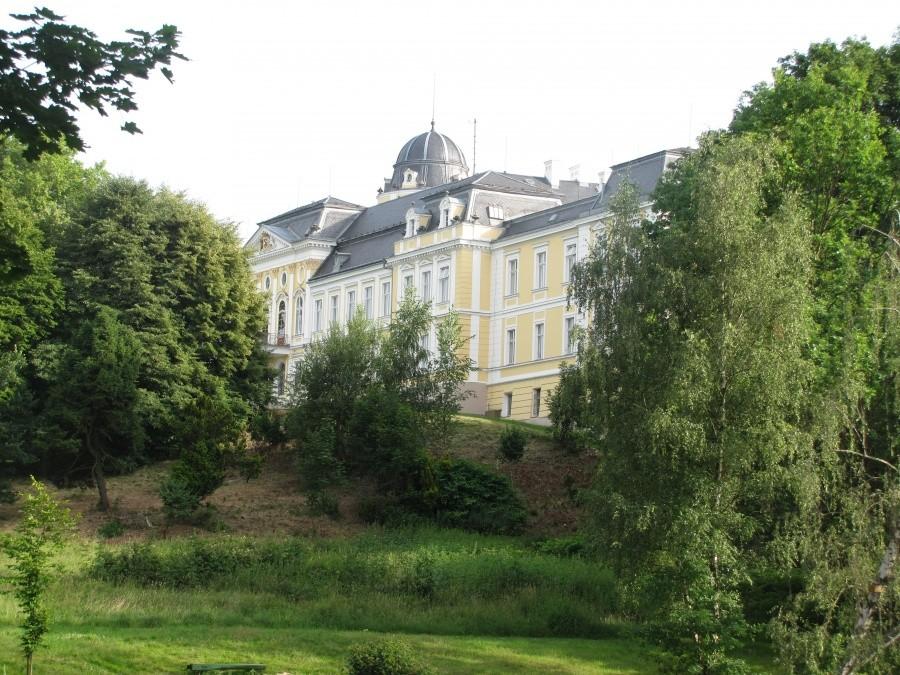 Zamek , pałac w Silherovicach