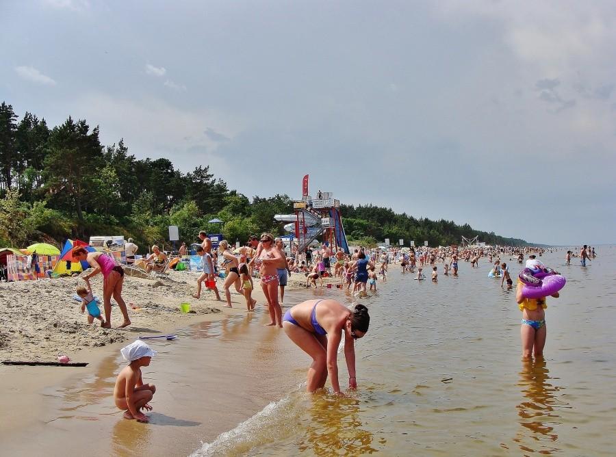 Plaża w Stegnie.