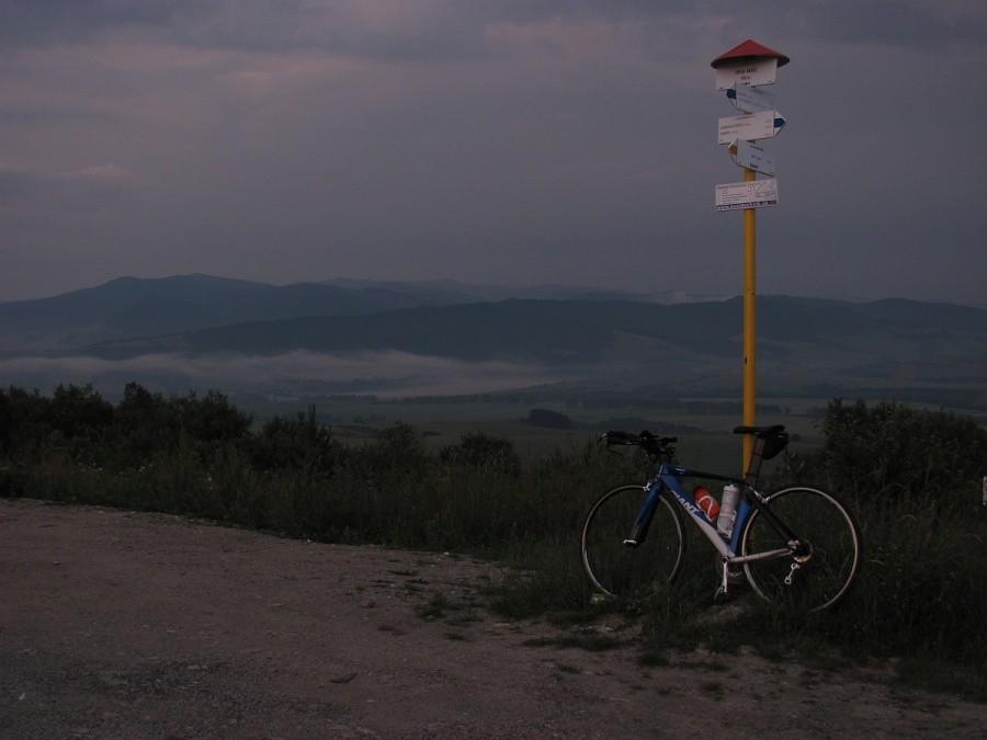 na przełęczy Vabec