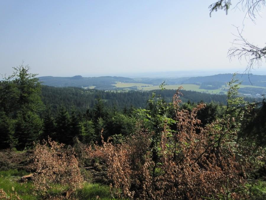 Widok z dorgi do Cihalka