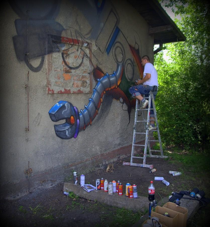 Powstające Murale