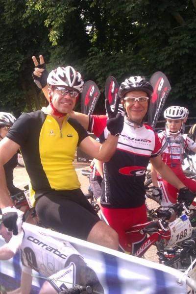 Kadra z Pobiedzisk.Marcin i Maciej.Gotowi do rywalizacji.