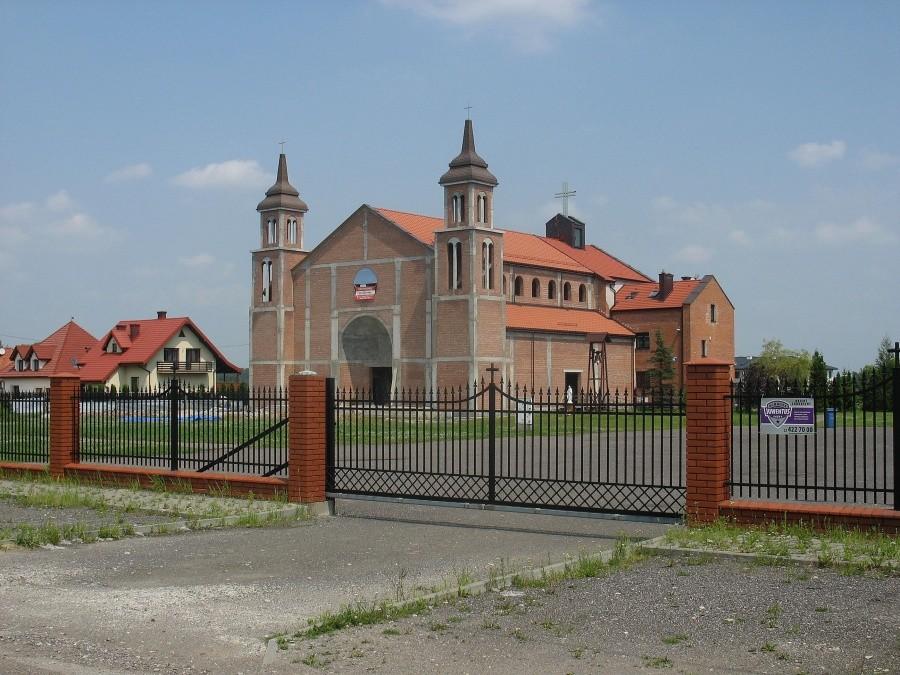 Dawidy Bankowe - budowa kościoła