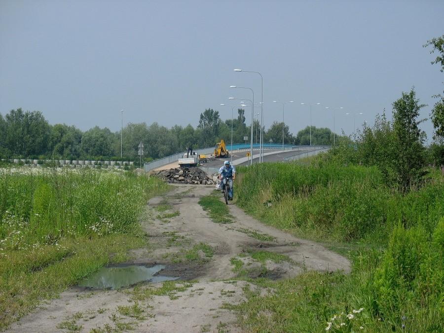 Ulica Poloneza jeszcze polna