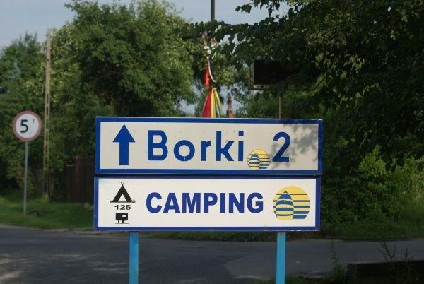 w kierunku Borek