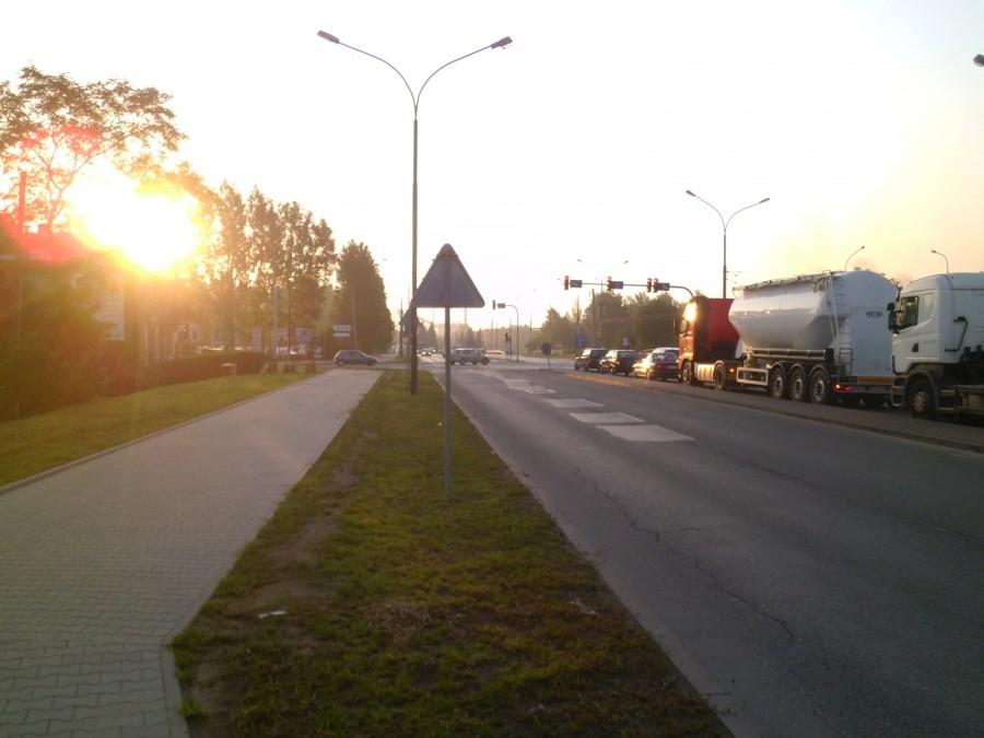 Dąbrowa Górnicza Tworzeń: Skrzyżowanie