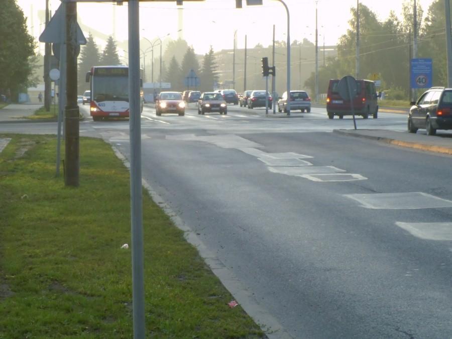 Dąbrowa Górnicza Tworzeń: Skrzyżowanie