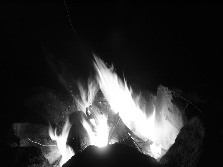 I wreszcie jak zwykle upragnione ognisko Black & White.