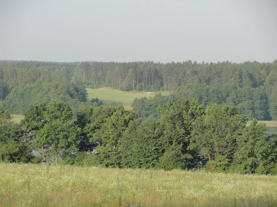 Fajne widoczki przed Mrągowem