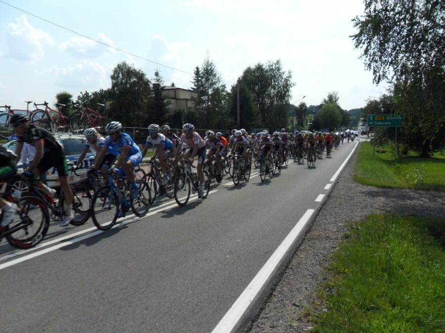 środek peletonu