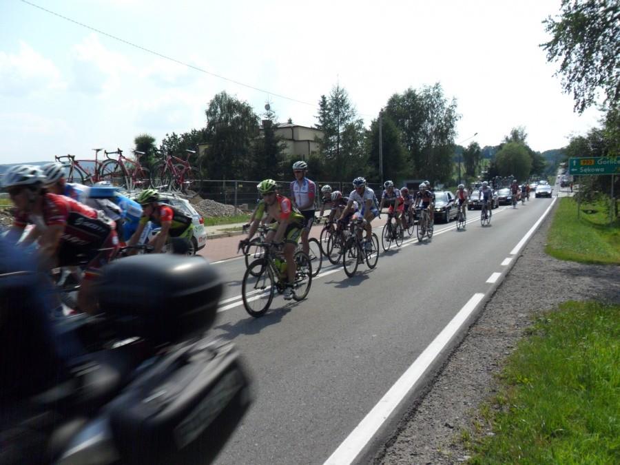 końcówka peletonu