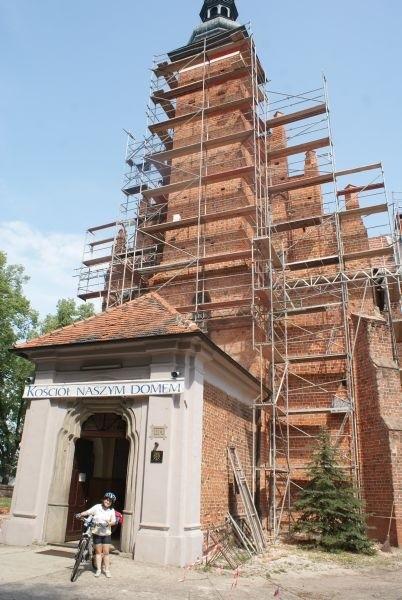 kościół w Będkowie przechodzi mały remont
