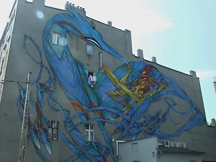 Mural - Wojska Polskiego 82 - (Shida)