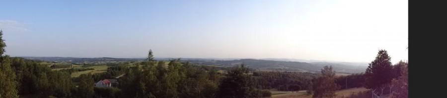 panorama z Rezerwatu Wilcze