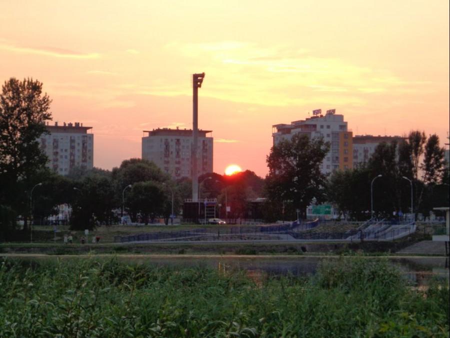 Zachód nad Rzeszowem
