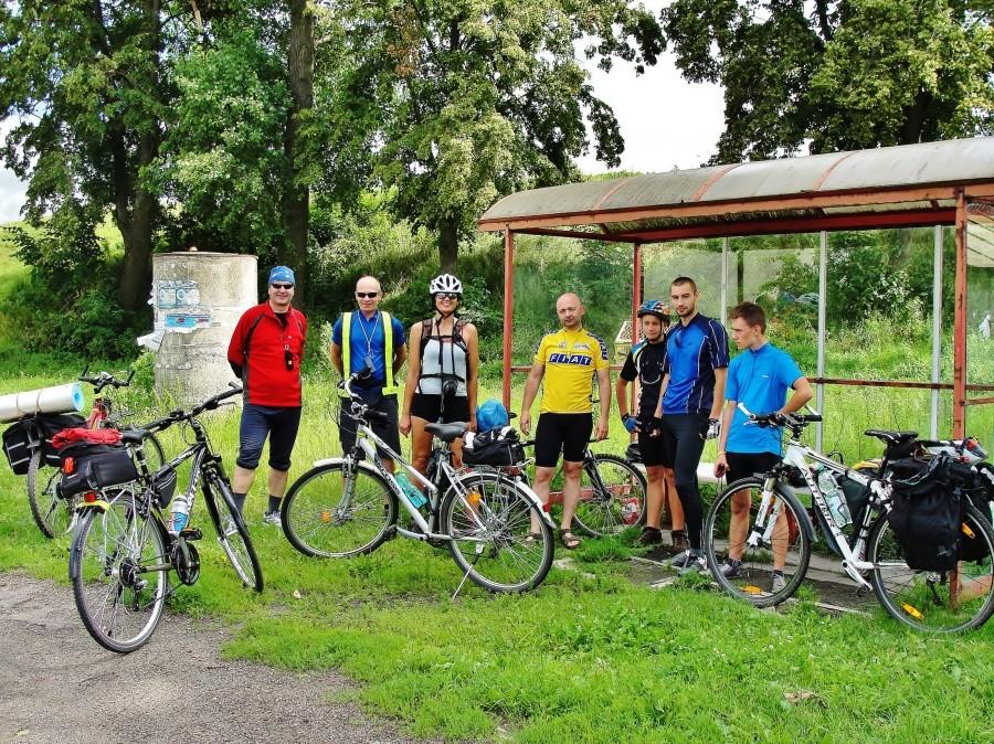 Wspólne zdjęcie z ekipą - Rowerowy Tczew.