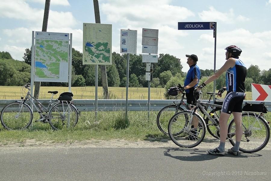 szlaków rowerowych jest tu dostatek