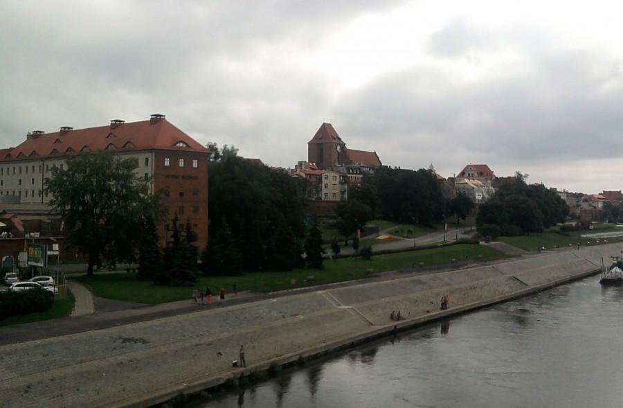 Zachmurzona, toruńska panorama
