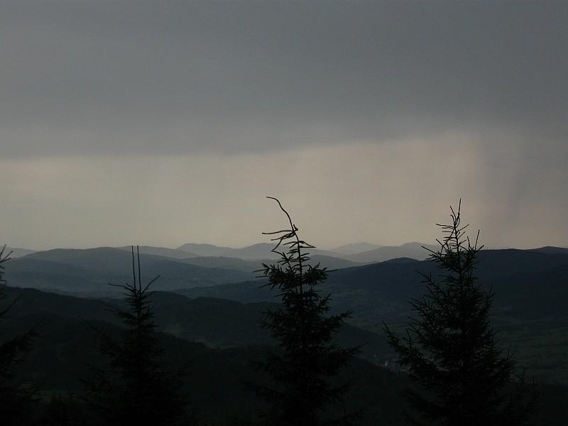 Widoki ze schroniska.