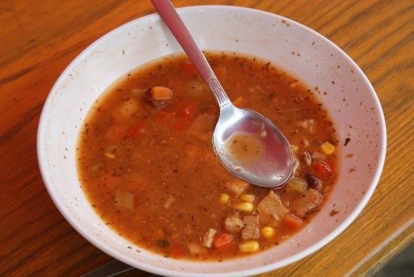 mistrzowska zupa meksykańska w Barze Naleśnikowym u Pani Basi