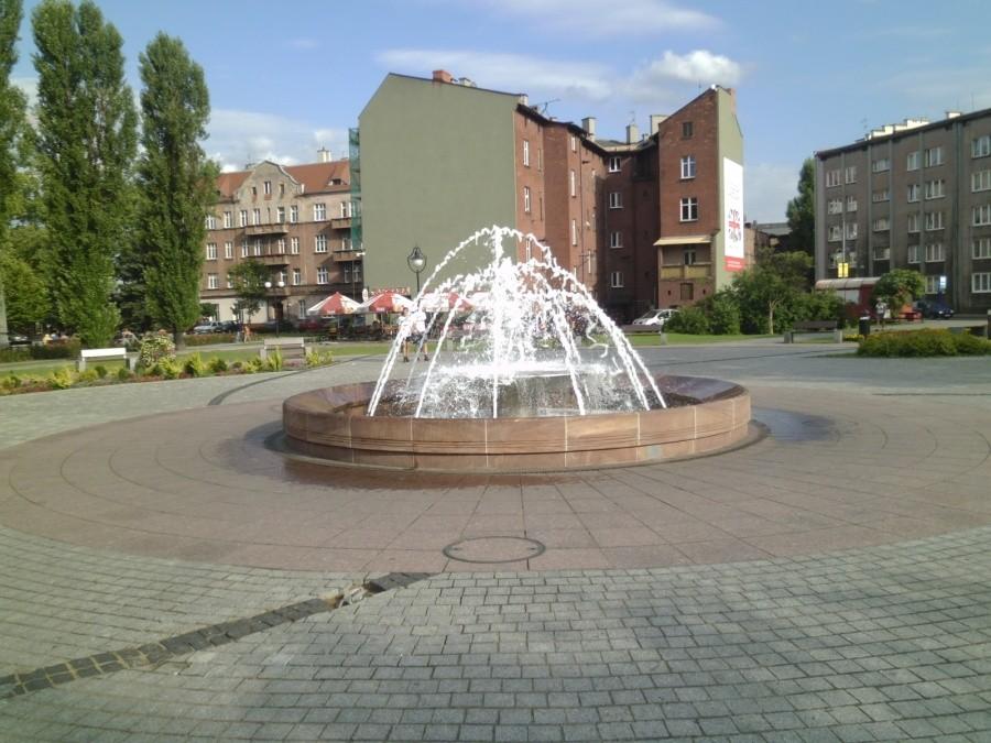 Siemianowice: Fontanna na rynku