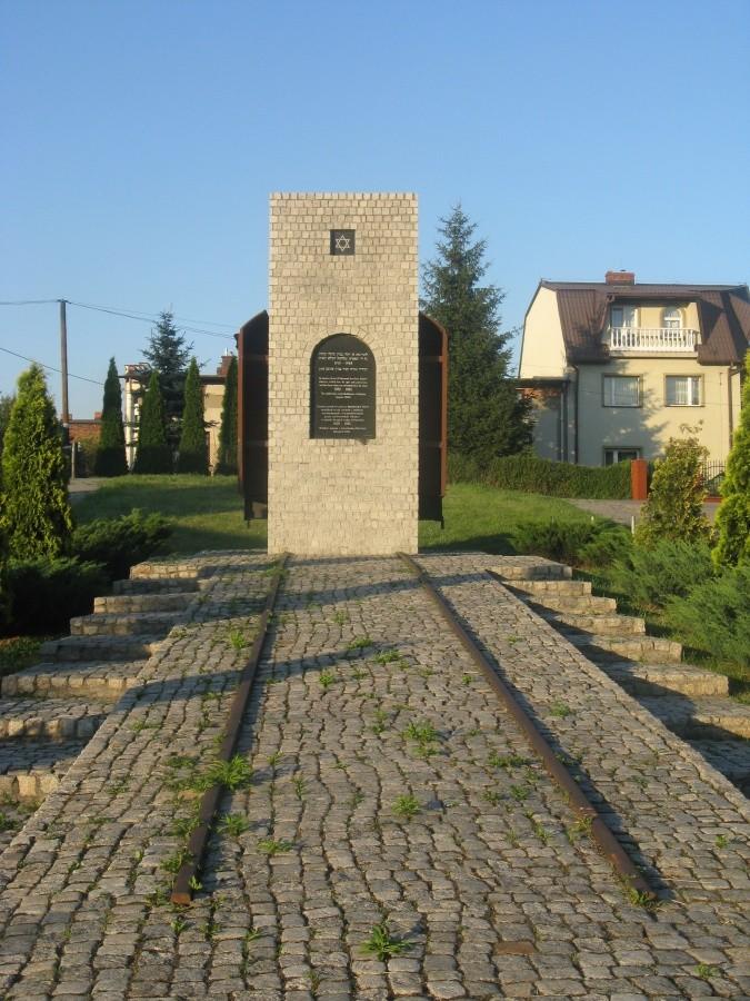 Pomnik na Placu Bohaterów Getta Będzińskiego