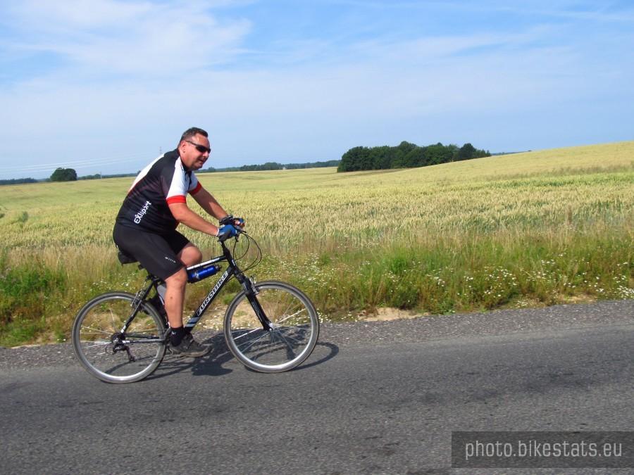 Szczypiorku w tym miejscu jechaliśmy 40