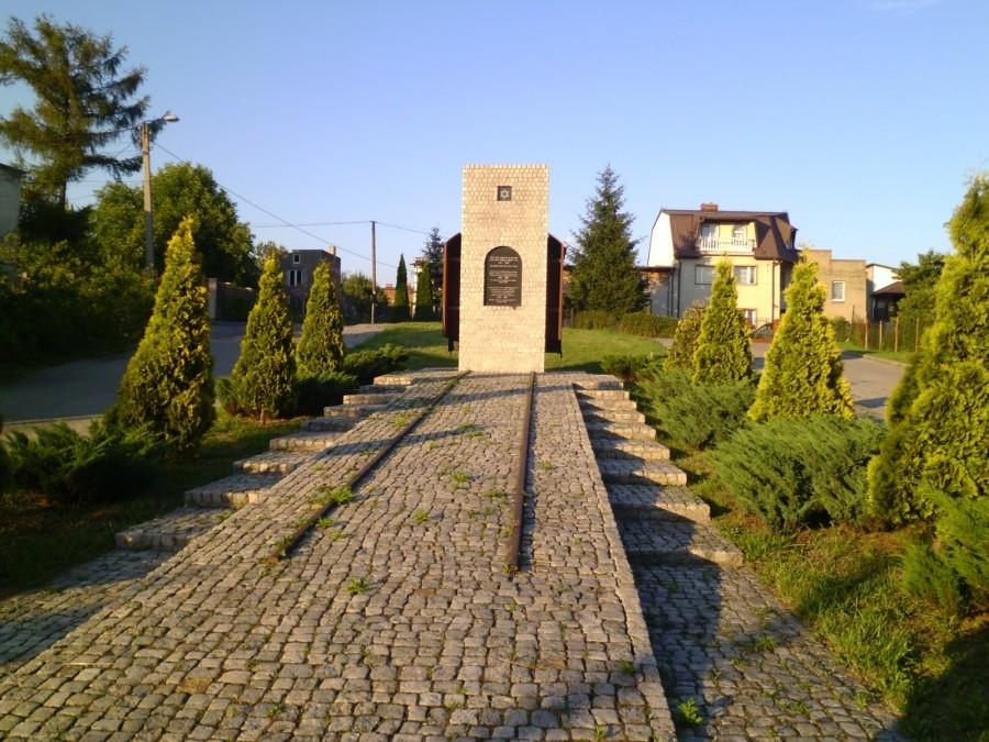 Pomnik Bohaterów Getta w Będzinie na Warpiach
