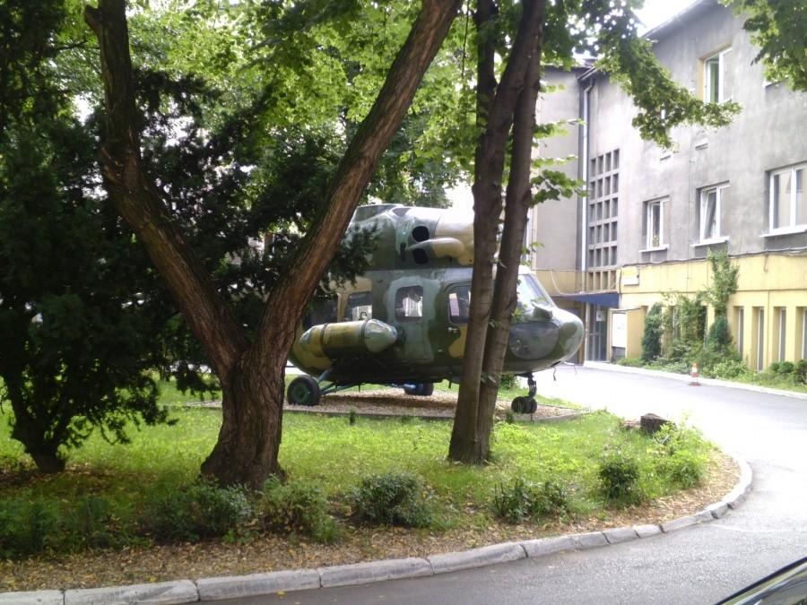 Katowice: Dziedziniec Polikliniki