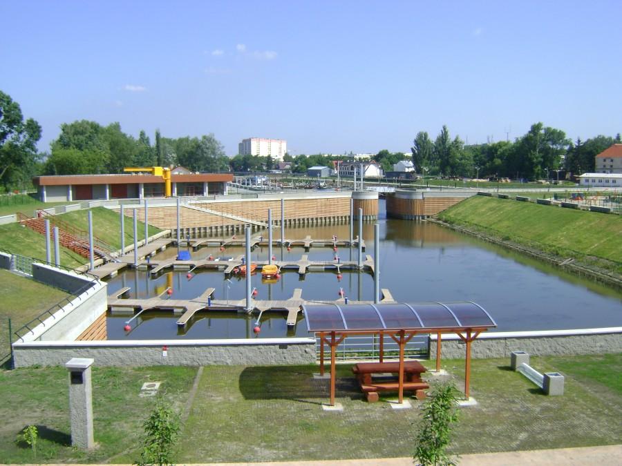 Nowa przystań portowa w Puławach