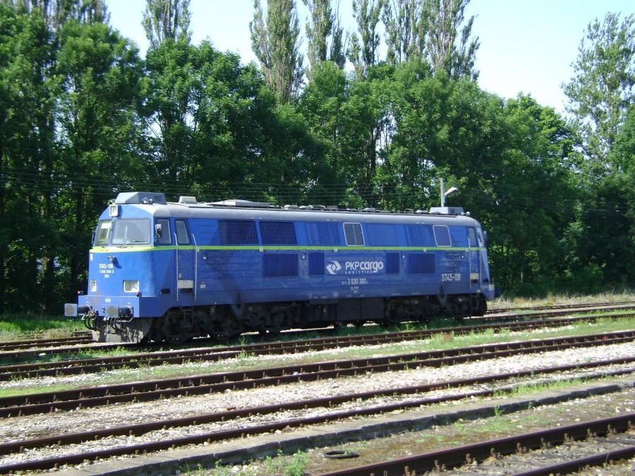 ST45-08 uchwycony na stacji Zamość