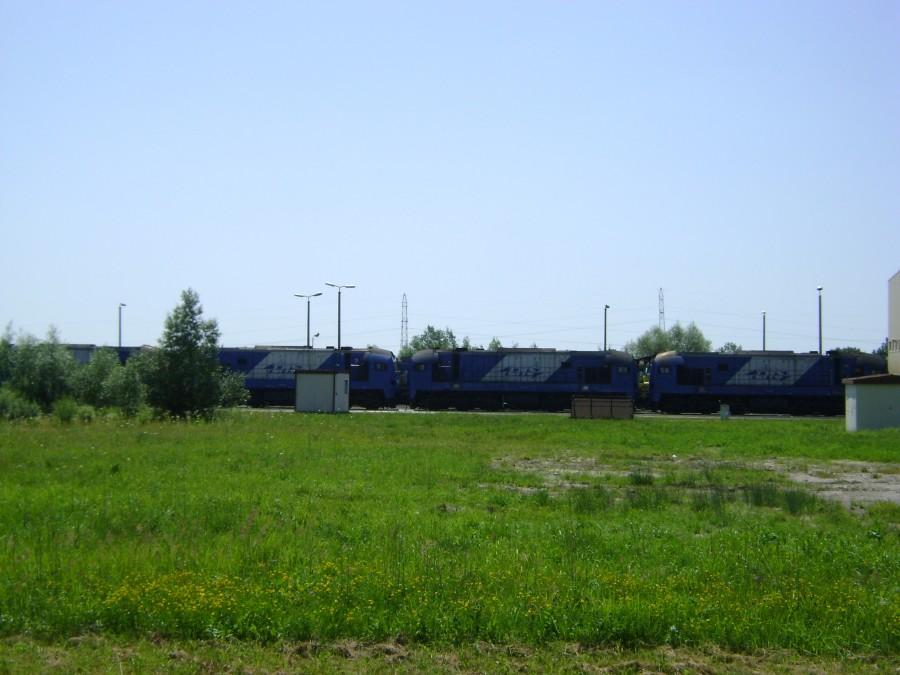 ST40 w oczekiwaniu na zatrudnienie na bazie LHS-u w Bortatyczach