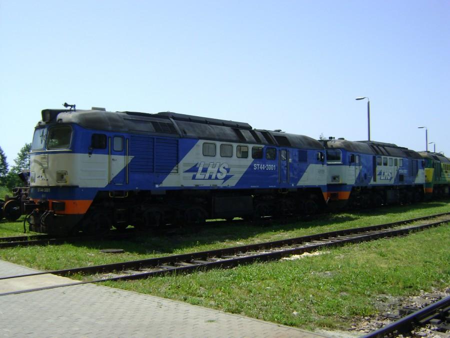ST44-3001 i ST44-3002 na bazie LHS-u w Zamość Bortatycze
