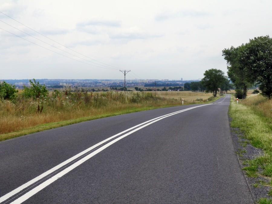 JUż drugi rok można dojechać do granicy szosą z Będargowa.