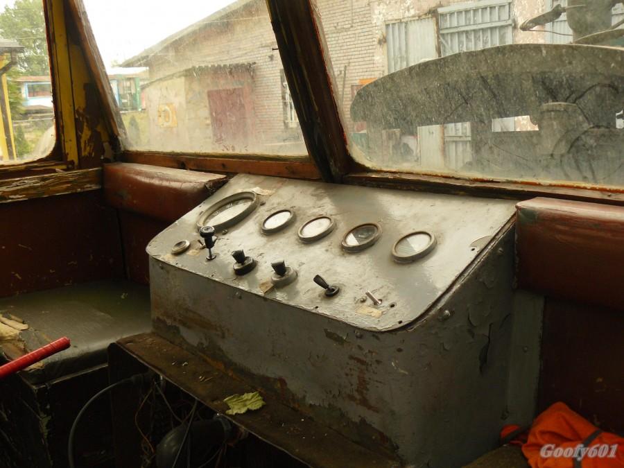 Kokpit drezyny spalinowej Wmc 106