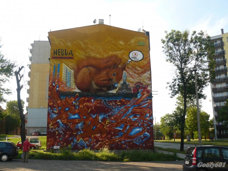 Nowy mural w Rudzie Śląskiej :)