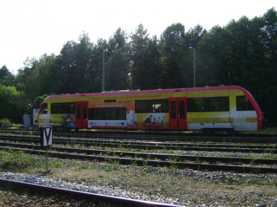 SA103-01 złapany na mijance w Zwierzyńcu