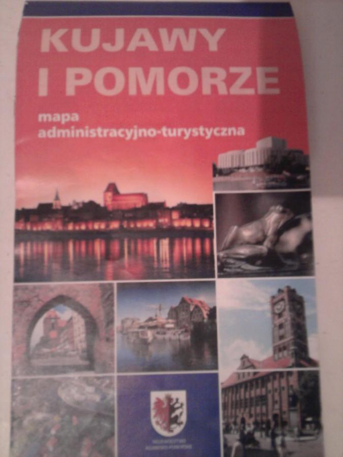Przydała się mapa Kujaw i Pomorza, którą można za darmo otrzymać w bydgoskiej informacji turystycznej. Polecam