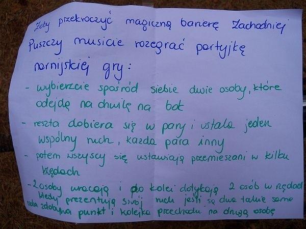 Niestety jechałem sam, więc z jakiegokolwiek dotykania nici ;)