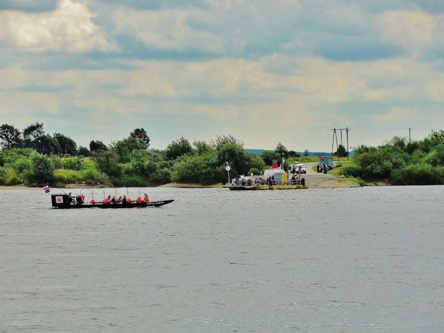 Gondola na Wiśle.