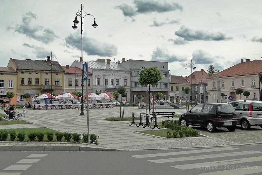 rynek w Kętach