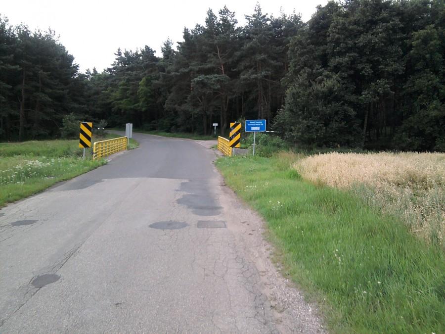 Mijam Kanał Smyrnia i w końcu jakiś odcinek przez lasy