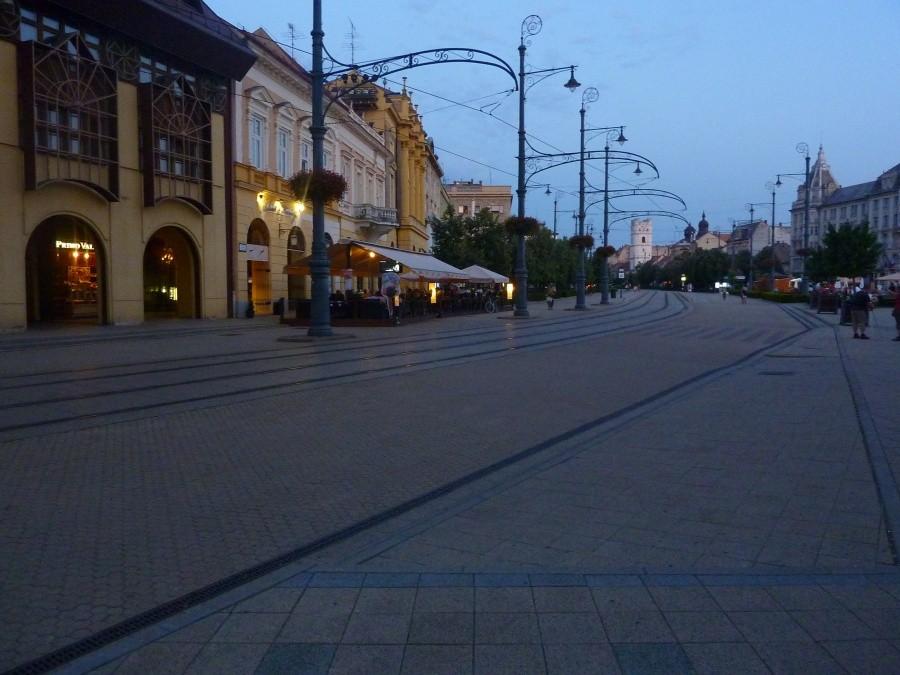 Debreczyn wieczorem