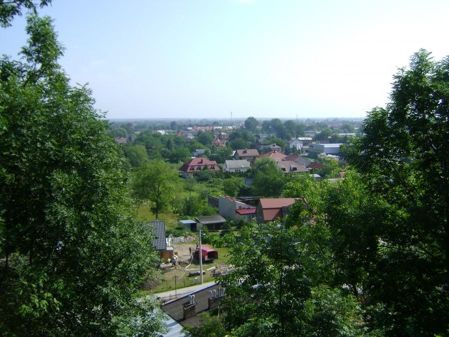 Widok na Jarosław z Góry Cygańskiej