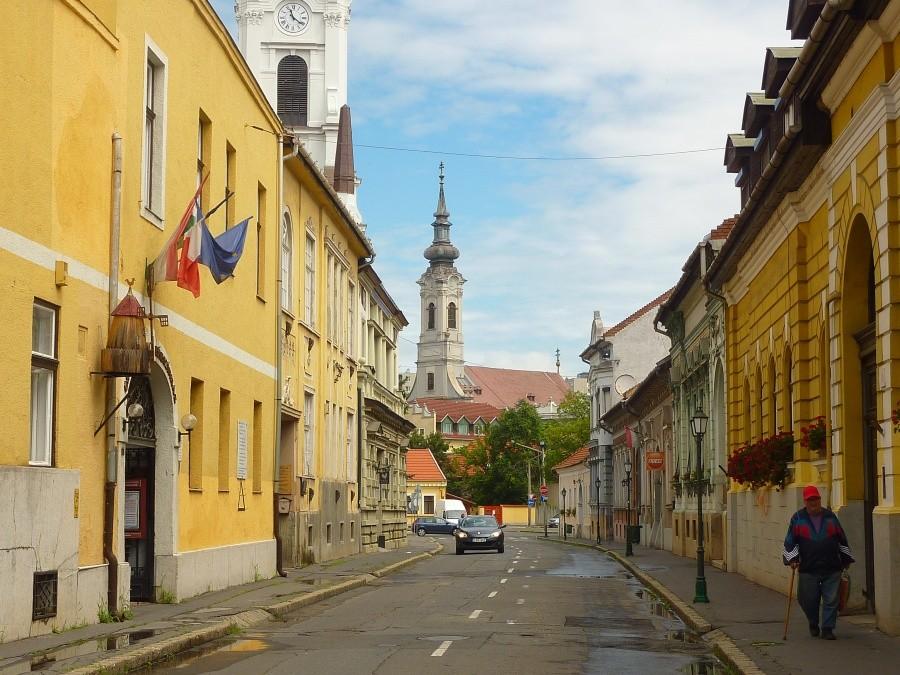 Boczne uliczki. Miskolc