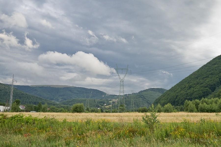 chmury nad Żarem