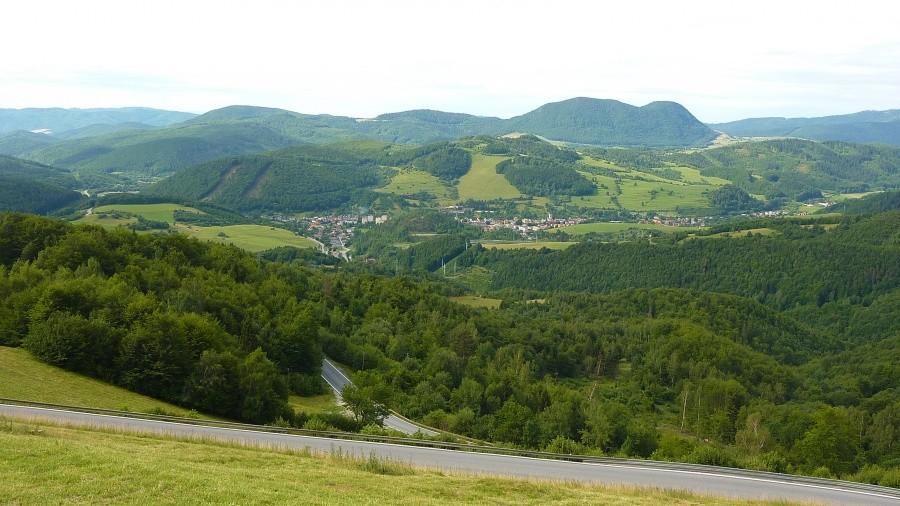 Widok z pierwszego podjazdu... Niestety aparat wyciągałem stosunkowo rzadko więc dużo fajnych miejsc nie zostało uwiecznionych