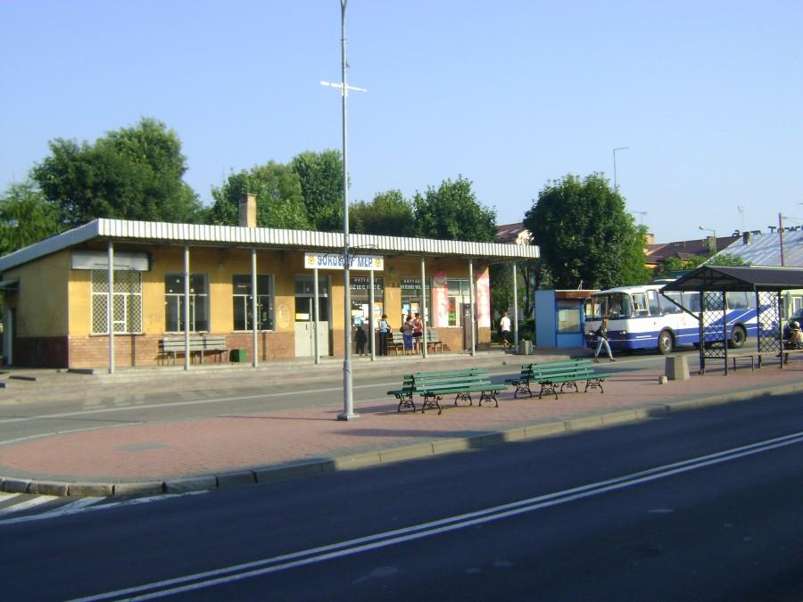 Dworzec autobusowy w Sokołowie Małopolskim