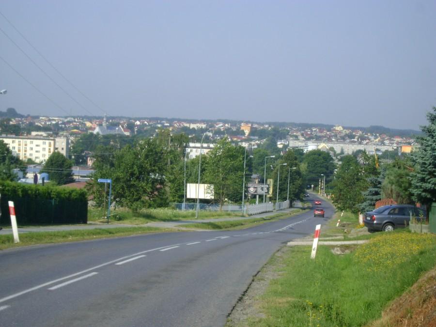 Kolbuszowa w oddali