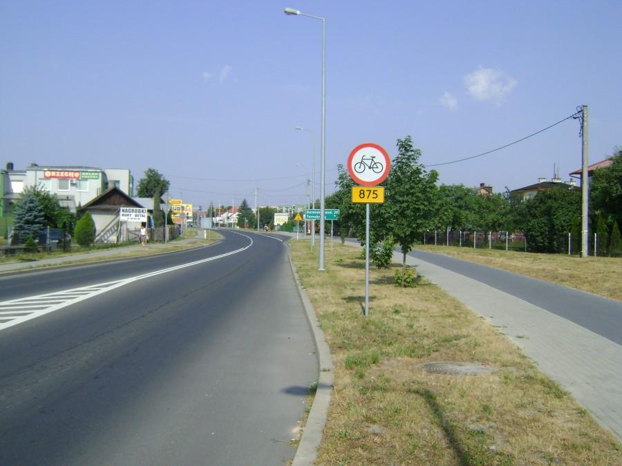 Mielec,miasto nieprzyjazne szosowcom